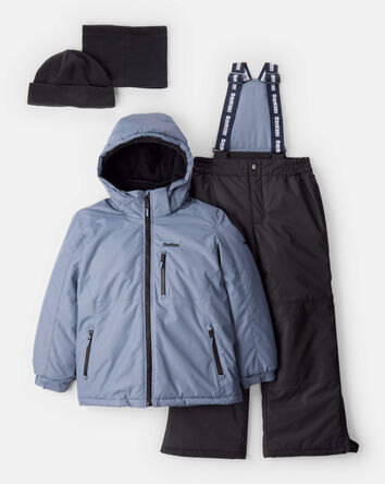 Garçons - Habit de neige 2 pièces Taslan - Gris, 