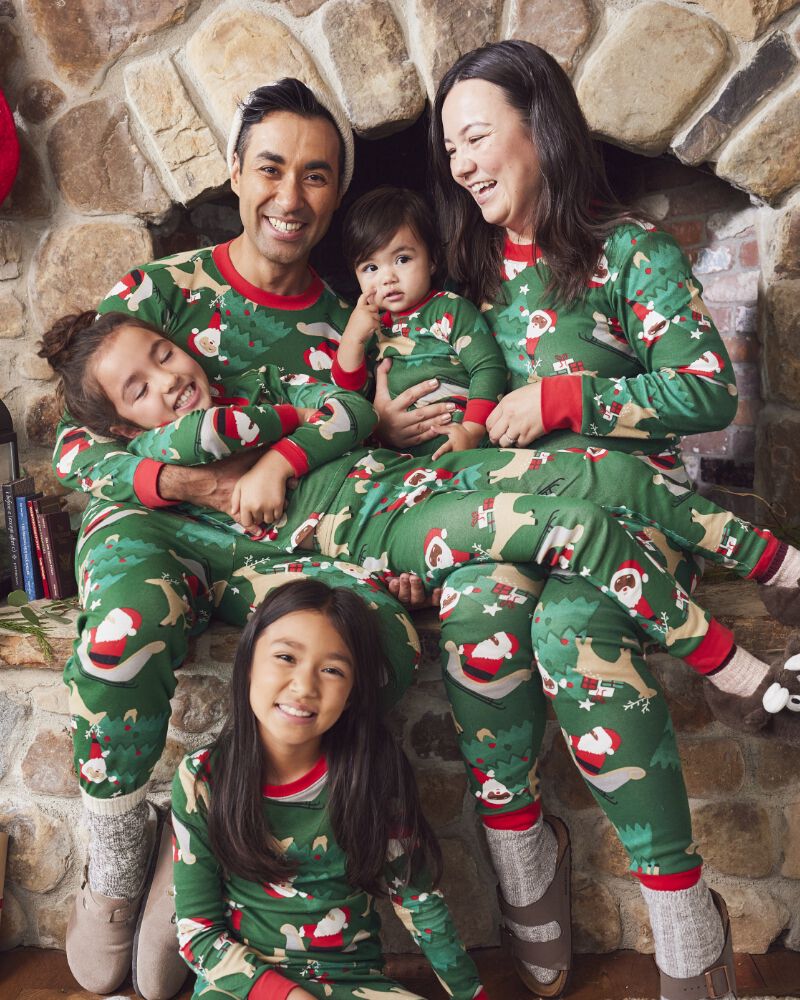 Carters family matching pajamas 2025
