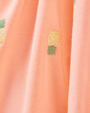 Toddler 2-Piece Pineapple Print PurelySoft Pyjamas, 