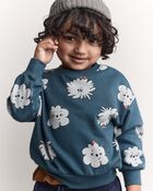 Toddler Squish Otter Sweatshirt™ - Deep Teal, image 1 of 6 slides