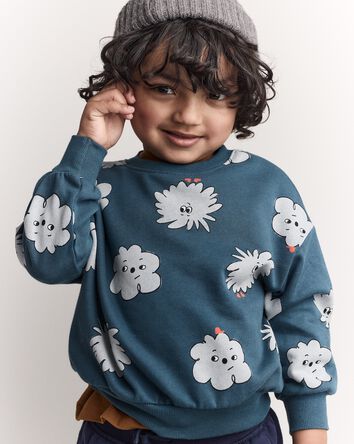 Toddler Squish Otter Sweatshirt™ - Deep Teal, 