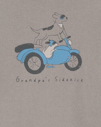 Baby Grandpa's Sidekick Long-Sleeve Bodysuit, 
