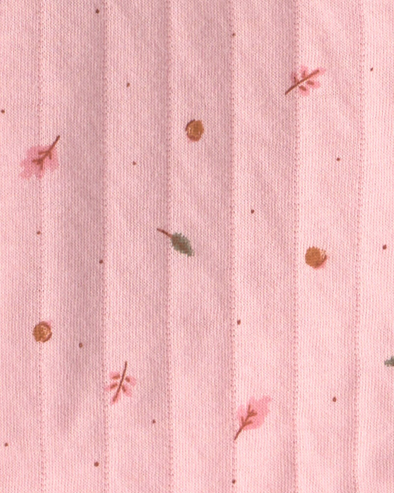 Baby Girl 3-Piece Leaves Layering Set - Pink, image 5 of 6 slides