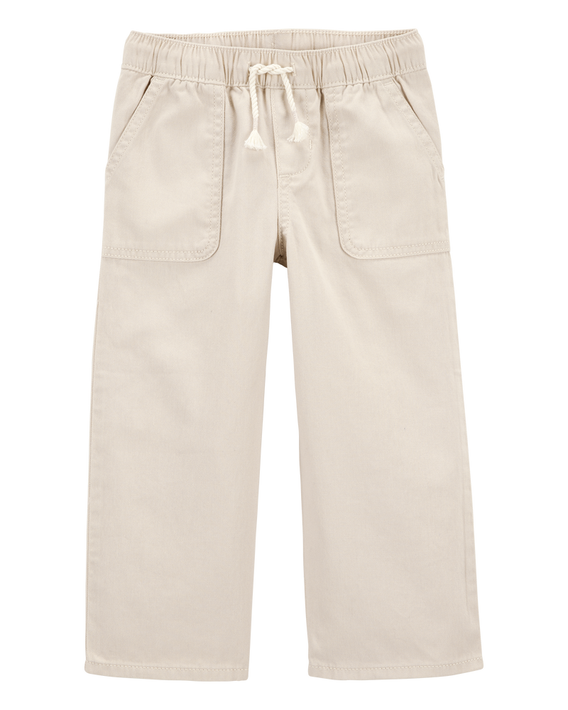 Enfant en bas âge Pantalon à enfiler à cordon de serrage - Havane, image 1 sur 6 diapositives