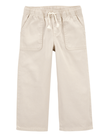 Enfant en bas âge Pantalon à enfiler à cordon de serrage - Havane, 