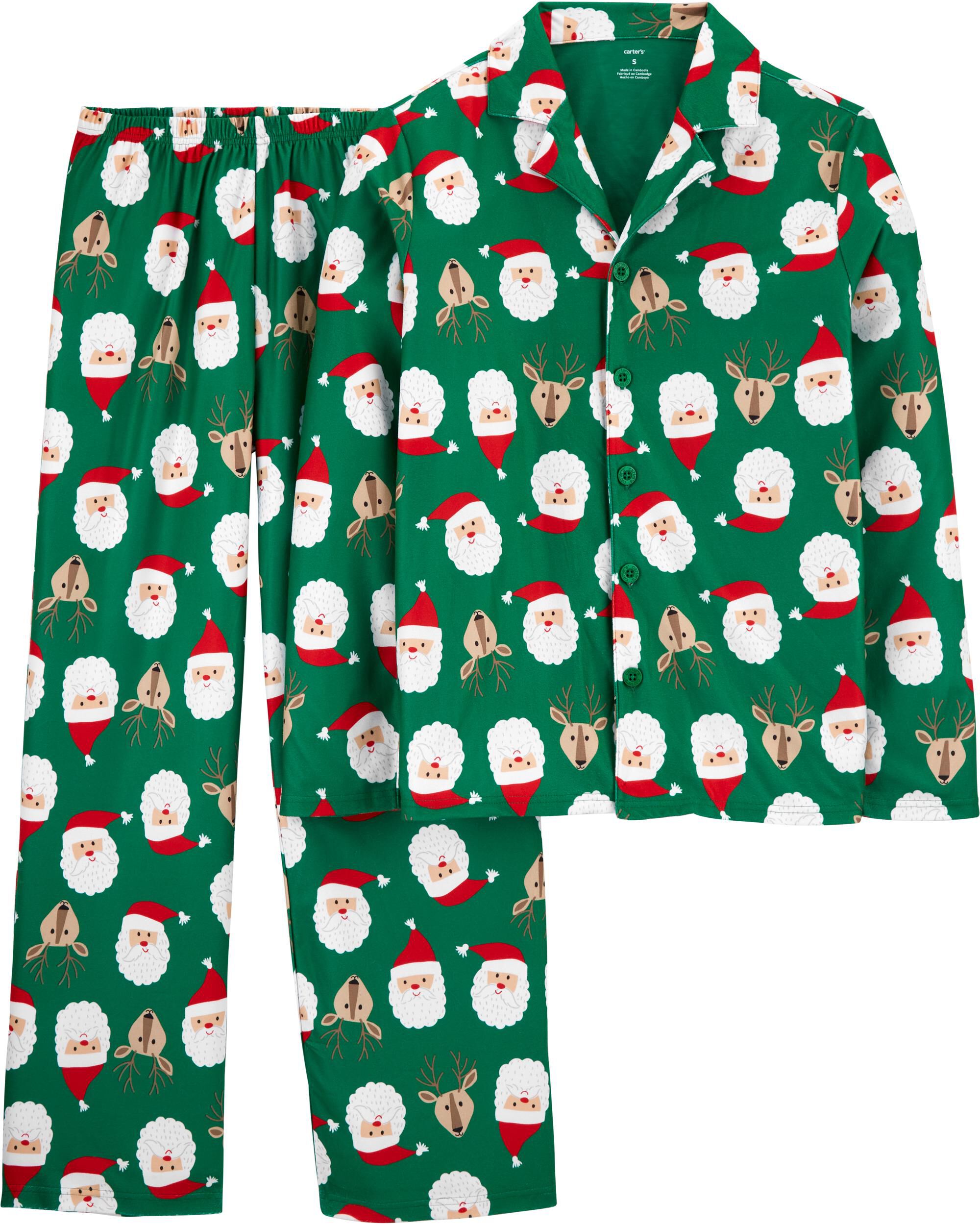 carters fleece christmas pajamas