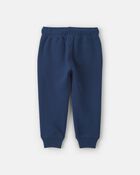 Toddler Boy Fleece Joggers - Navy Blue, image 2 of 4 slides