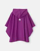 Girls Kombi Rain Poncho - Purple, image 2 of 4 slides