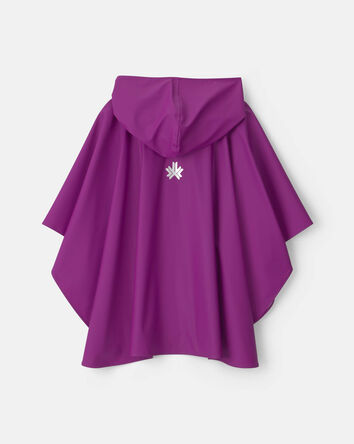 Girls Kombi Rain Poncho - Purple, 