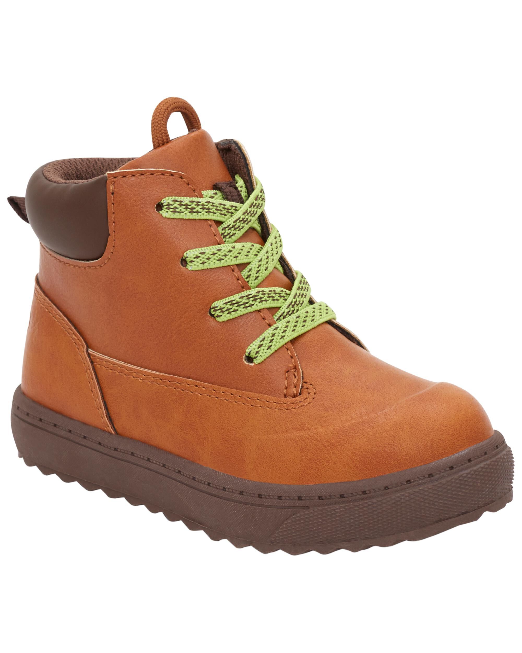 Brown Toddler Larry Fashion Boots Carter s Oshkosh Canada