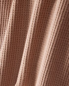 Baby Solid PurelySoft Long-Sleeve 2-Way Zip Sleeper - Brown, image 5 of 8 slides