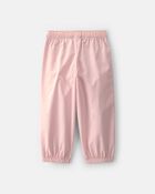 Toute-petite fille - Pantalon de jogging en popeline et boucle aux chevilles - Rose, image 2 sur 4 diapositives