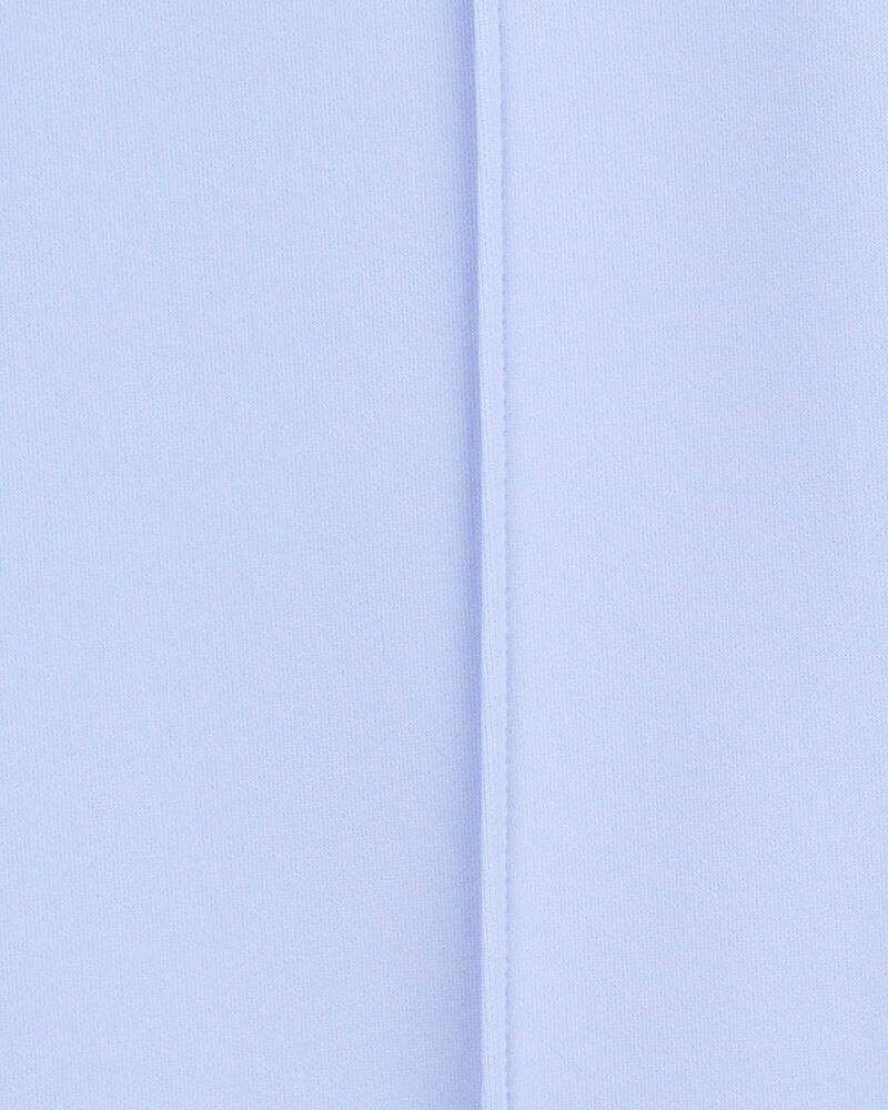 Enfant en bas âge Pantalon à taille haute à cordon de serrage - Bleu, image 5 sur 6 diapositives