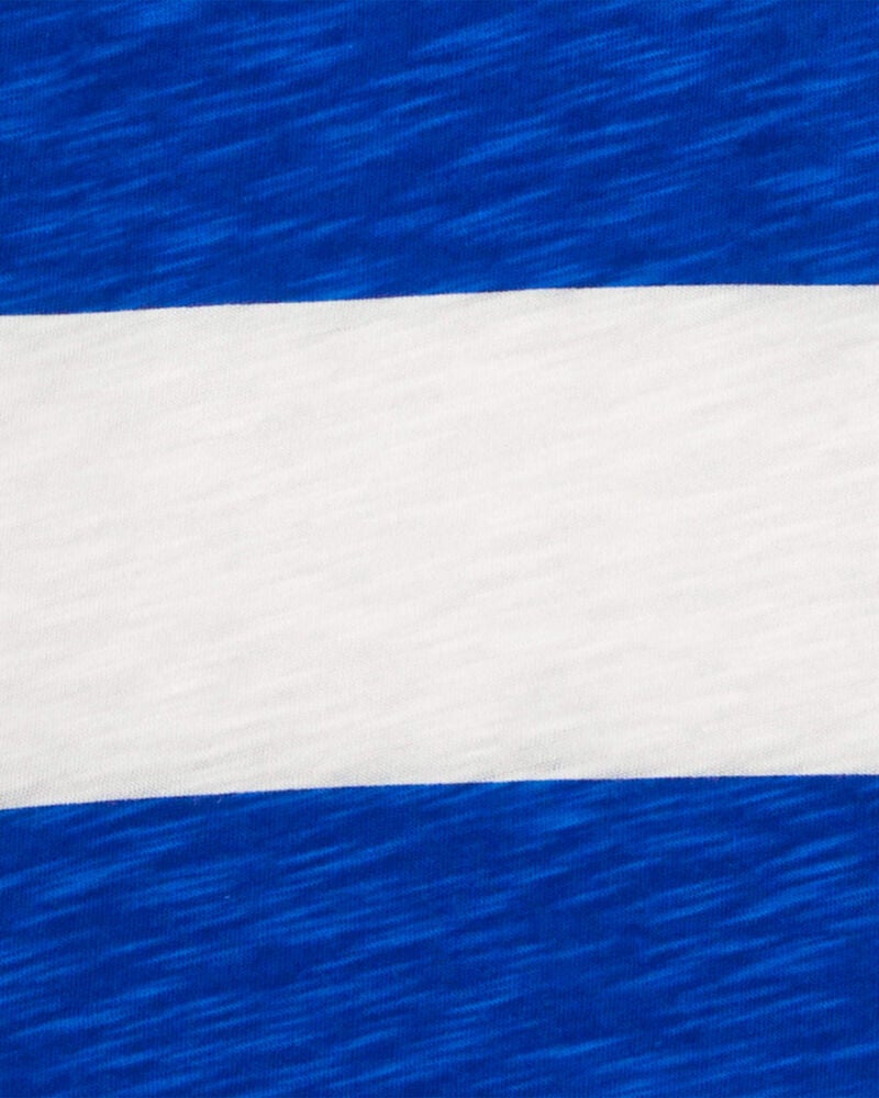 Kid Striped Jersey Henley, image 2 of 3 slides