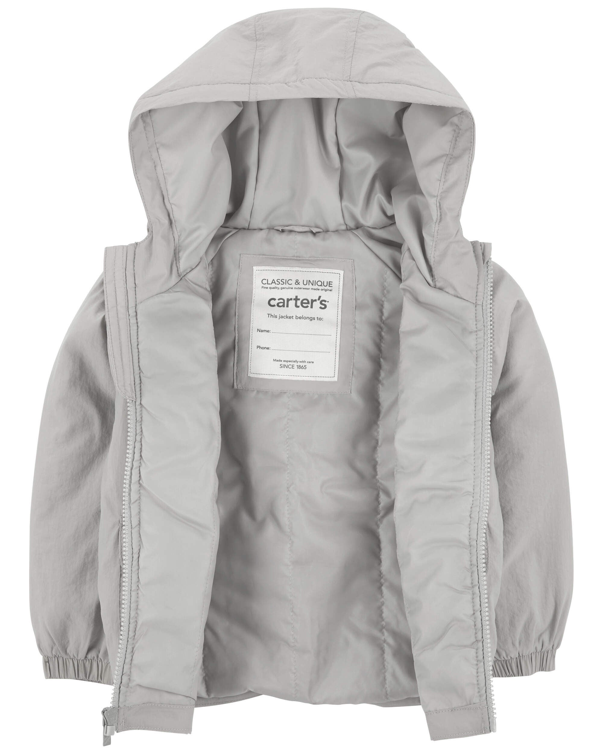 Carters sales windbreaker jacket