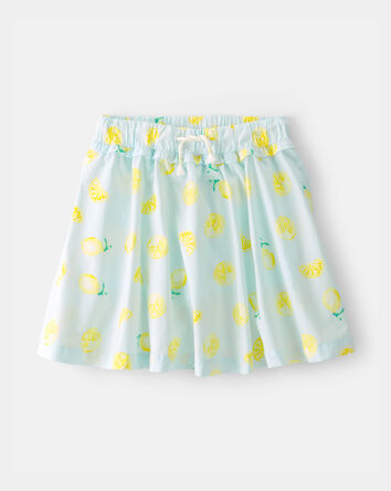 Girls Lemon Skort - Blue, 