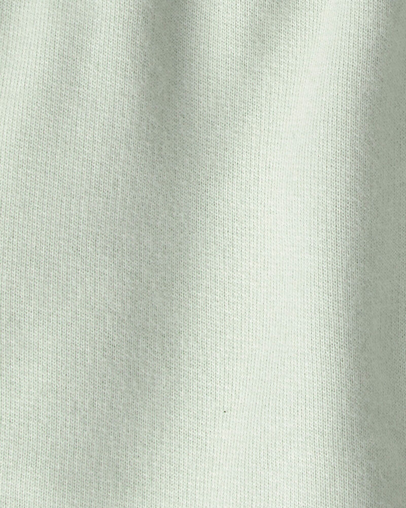 Toddler Girl French Terry Shorts - Green, image 3 of 4 slides