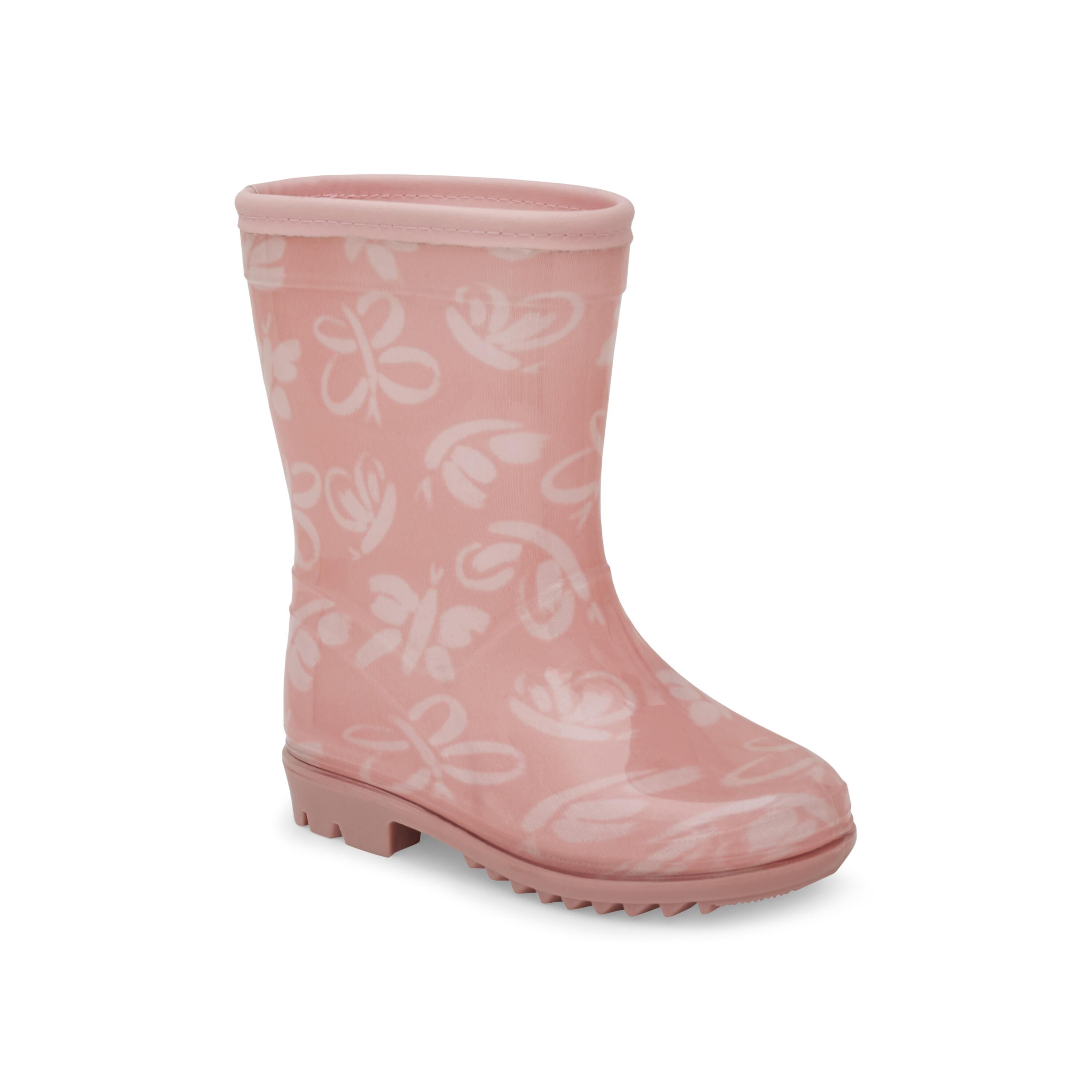 Pink discount rain booties
