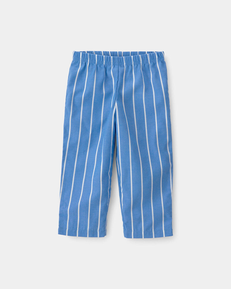 Tout-petit gar&ccedil;on - Pyjama ample 2 pi&egrave;ces &agrave; rayures - Bleu, image 3 sur 4 diapositives
