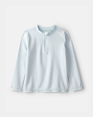 Ensemble 2 pi&egrave;ces haut dermoprotecteur et short maillot de bain &agrave; motif de citrons pour gar&ccedil;on - Bleu, 