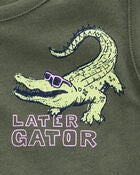 Toddler Alligator Graphic Tank - Green, image 2 of 3 slides