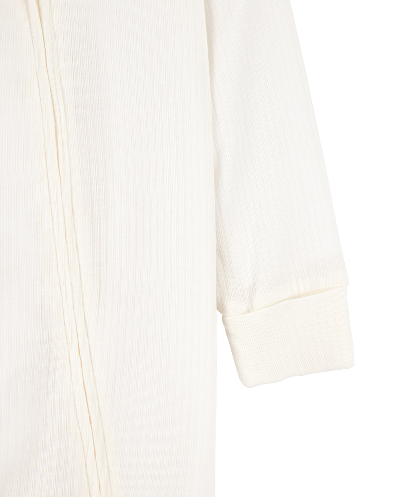 Bébé - Grenouillère PurelySoft à fermeture à glissière à 2 sens de couleur unie - Gris, image 2 sur 3 diapositives