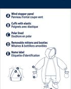Baby 1-Piece Snowsuit, image 6 of 6 slides