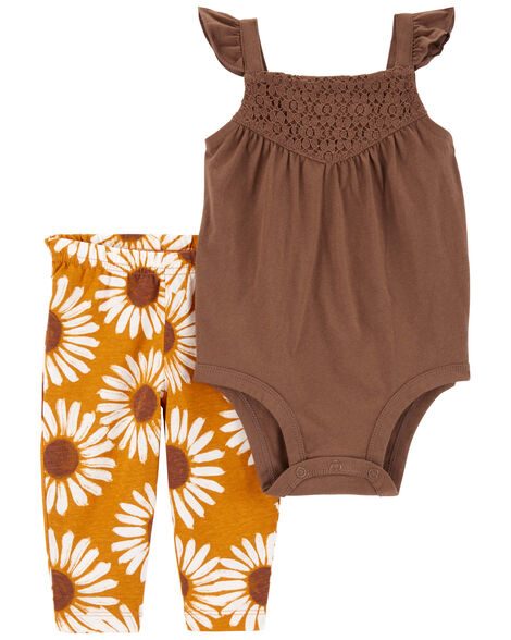 Printed Strapless Bodysuit Set - The Little Connection