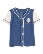 Baby All-Star Baseball Button-Down Vintage Tee, image 1 of 3 slides