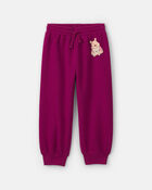 Toddler Girl 2-Piece Winnie the Pooh Top & Pant Set - Burgundy, image 2 of 5 slides