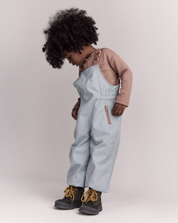 Toddler Rain Bib - Pale Blue, 