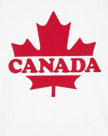 T-shirt à imprimé de la fête du Canada, 