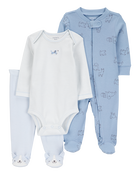 Baby Boy 3-Piece Puppy Multi-Piece Set, image 1 of 5 slides