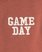 Baby Organic Cotton 'Game Day' French Terry Graphic Bubble, image 4 of 6 slides