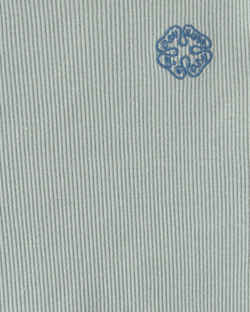 Tout-petit fille - T-shirt c&ocirc;tel&eacute; &agrave; logo OshKosh - Vert, image 2 sur 2 diapositives