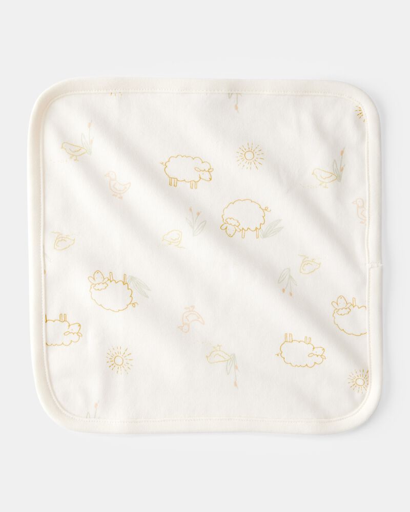Baby 6-Pack Wash Cloths, image 2 of 2 slides
