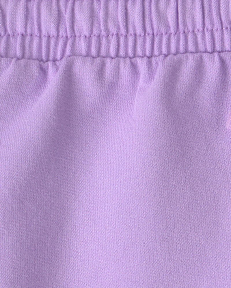 Filles - Short en jersey bouclette - Mauve, image 3 sur 3 diapositives