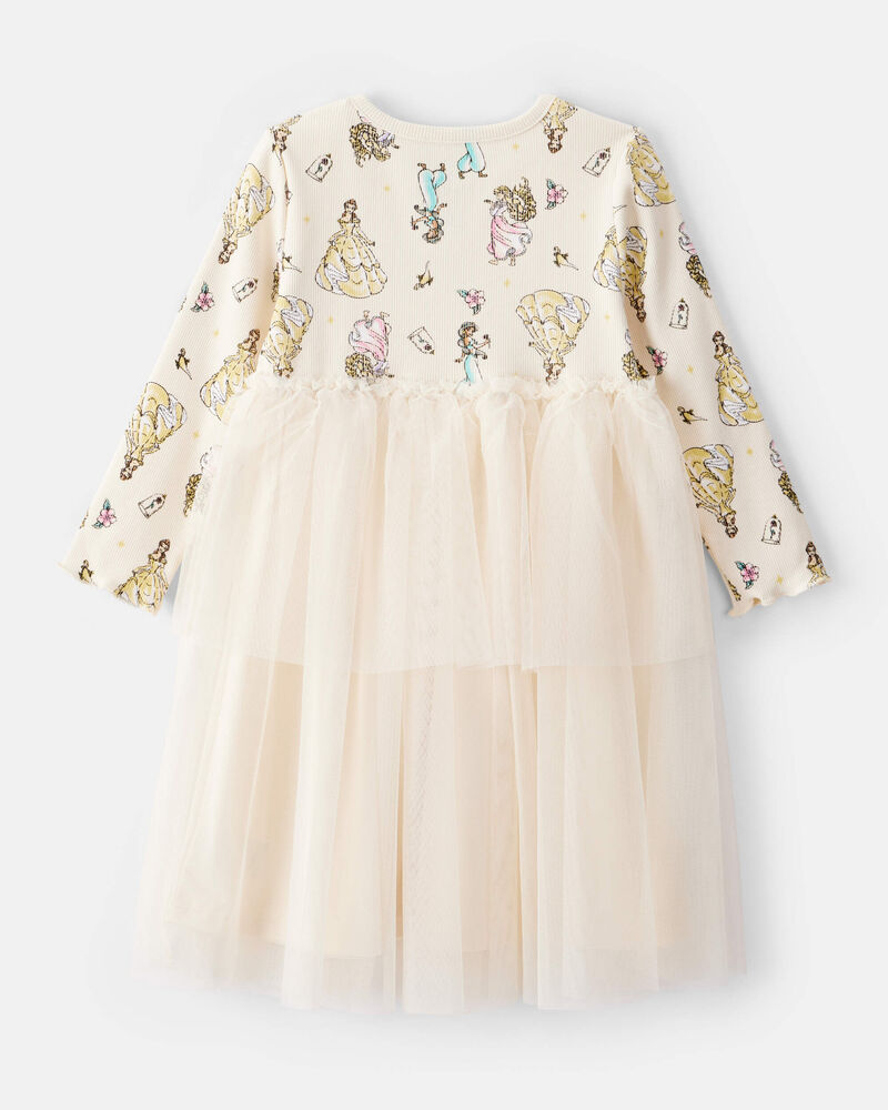 Toddler Disney Princess Long-Sleeve Tutu Dress, image 2 of 4 slides