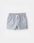 Baby Boy 3-Piece 'Main Squeeze' Sweatshirt, Bodysuit & Short Set - Blue, image 3 of 6 slides