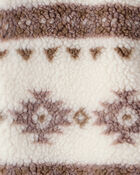 Toddler Recycled Aztec Sherpa Jacket, image 3 of 4 slides