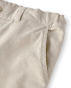 Boys Linen Pants Made with Organic Cotton, image 3 of 5 slides