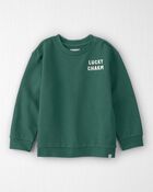 Kid Kid Organic Cotton Lucky Charm Sweatshirt, image 1 of 4 slides