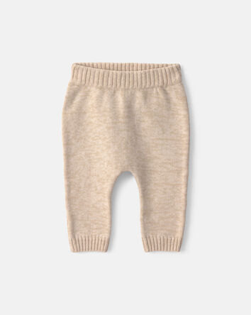 B&eacute;b&eacute; gar&ccedil;on - Ensemble 3 pi&egrave;ces &agrave; superposer avec chandail en coton - Cr&egrave;me, 