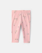 Baby Girl 3-Piece Bear Teddy Fleece Long-Sleeve Layering Set - Pink, image 2 of 5 slides