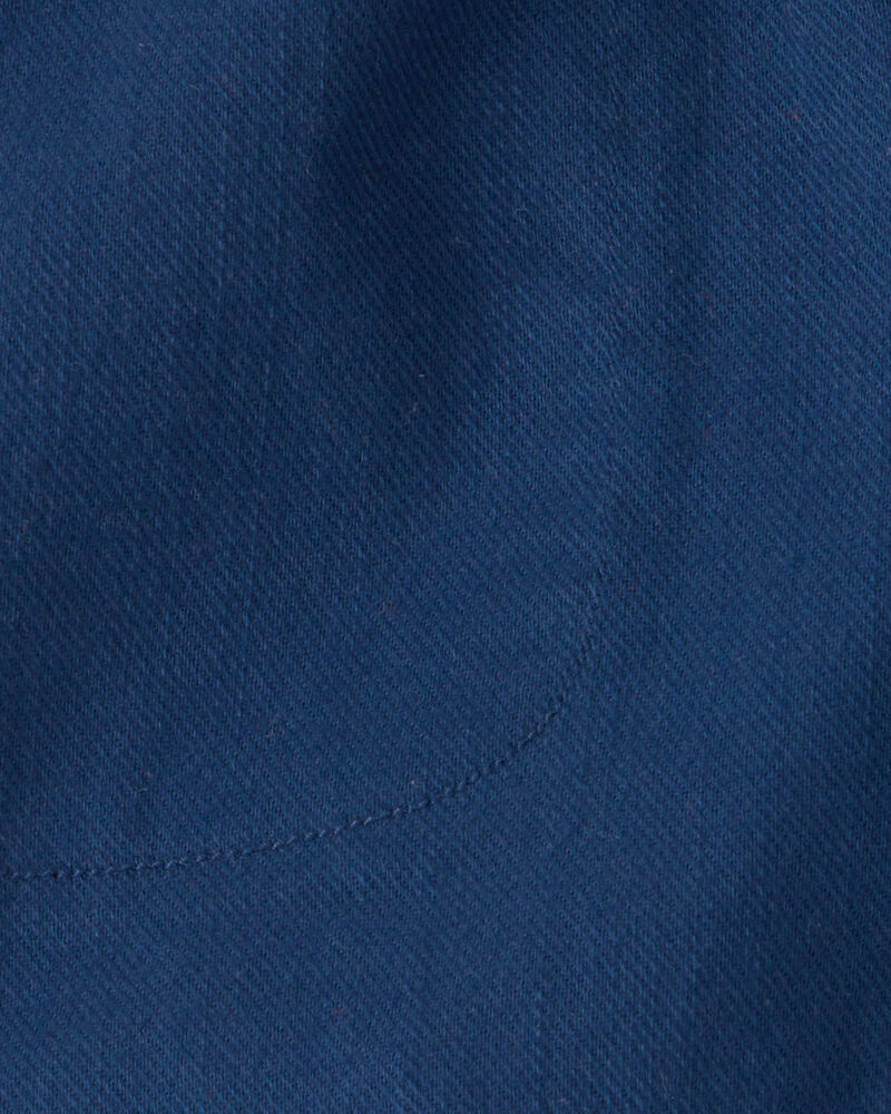 Toddler Boy Twill Shorts - Blue, image 3 of 4 slides