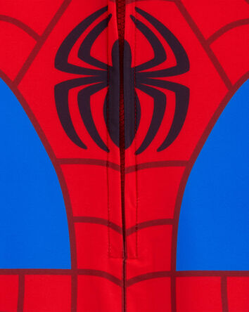 Bébé Maillot de bain dermoprotecteur 1 pièce MarvelMC Spider-Man - Bleu/Rouge, 