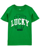 Kid St. Patrick's Day "Lucky" Tee, image 1 of 4 slides