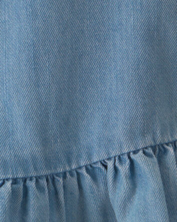 Tout-petit fille - D&eacute;bardeur en chambray, 