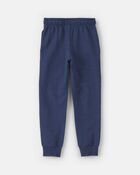 Boys French Terry Joggers - Navy Blue, image 2 of 4 slides