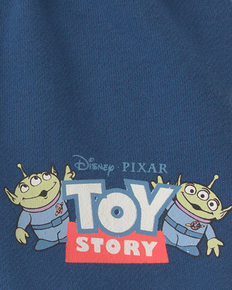 B&eacute;b&eacute; gar&ccedil;on - Short en jersey bouclette &agrave; motif Pixar&copy; Toy Story - Bleu marine, image 3 sur 3 diapositives